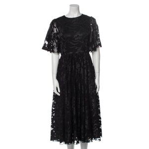 CO Black Lace Party Dress